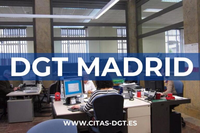 Dgt Madrid Cita Previa Horarios Y Tr Mites